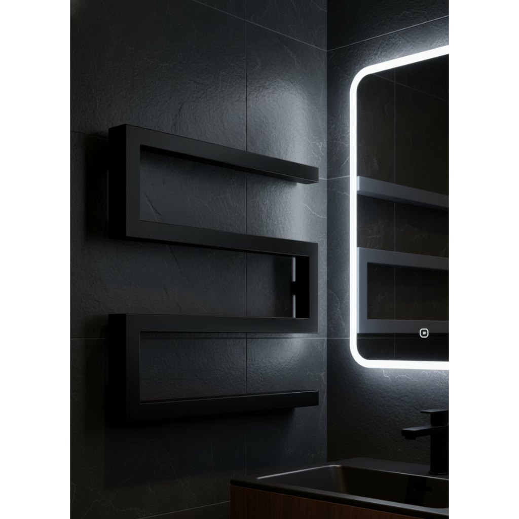 Полотенцесушитель водяной WARM 500*600 с боковым подключением, М-образный,