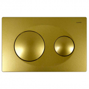 Клавиша смыва AZARIO золото глянец (круглая)