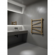 Полотенцесушитель водяной ADORA 500*600 с боковым подключением, форма Лесенка.