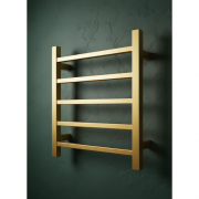 Полотенцесушитель водяной ALBA 430*500 нижним подключением, форма Лесенка,